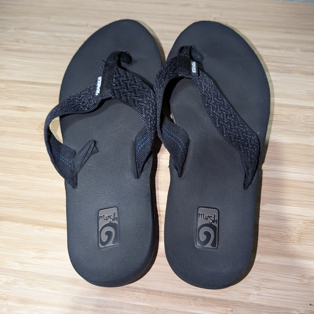 Teva Black Women's Sandals - Picture 2 of 2